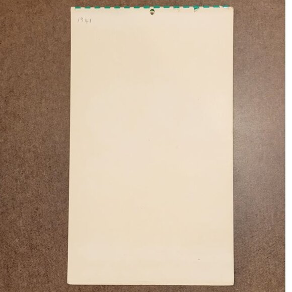 Rare 1st Varga 1940 Pin-Up Girl Calendar Esquire art - Picture 10 of 11